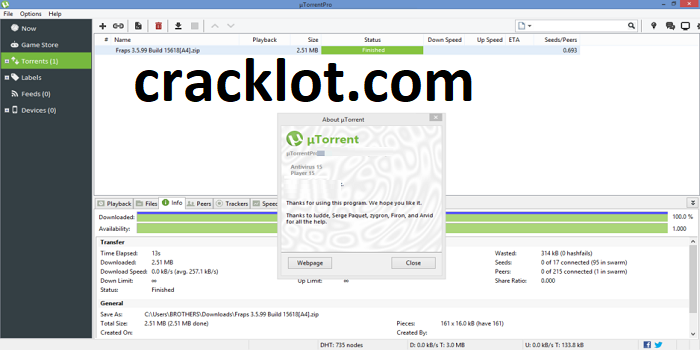 uTorrent Pro Crack